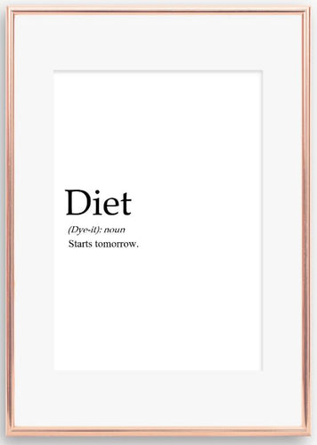 Diet Print