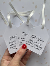Load image into Gallery viewer, Groom wedding day gift tags (set of x16)