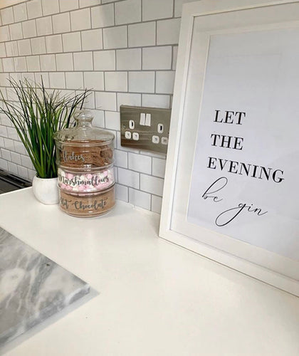Let the evening be-gin