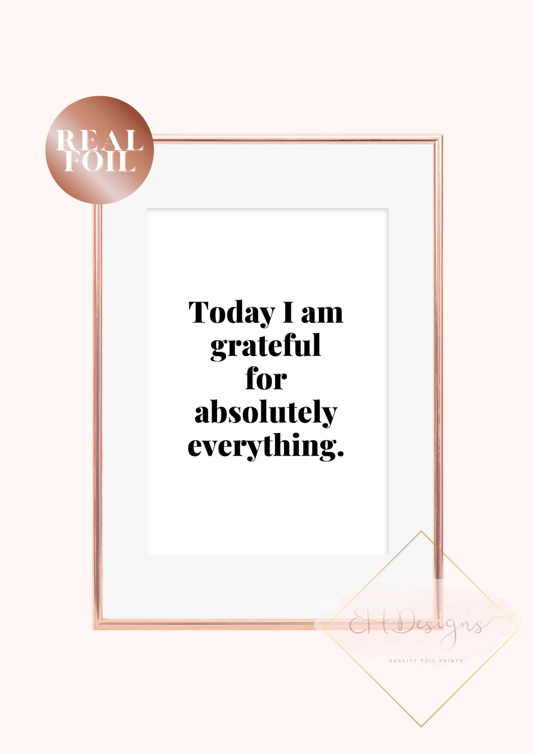Today I am grateful for absolutely everything
