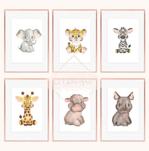 Load image into Gallery viewer, Cute Safari Animals Mix &amp; Match