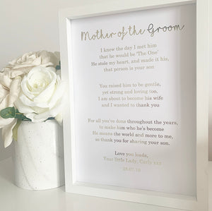 Mother of the Groom Print V2