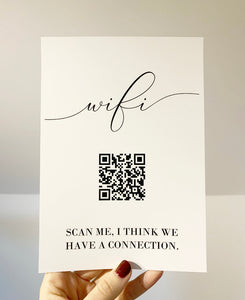Scan me, I think we have a connection