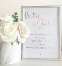 Load image into Gallery viewer, Baby Girl / Newborn Print