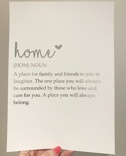 Home Definition