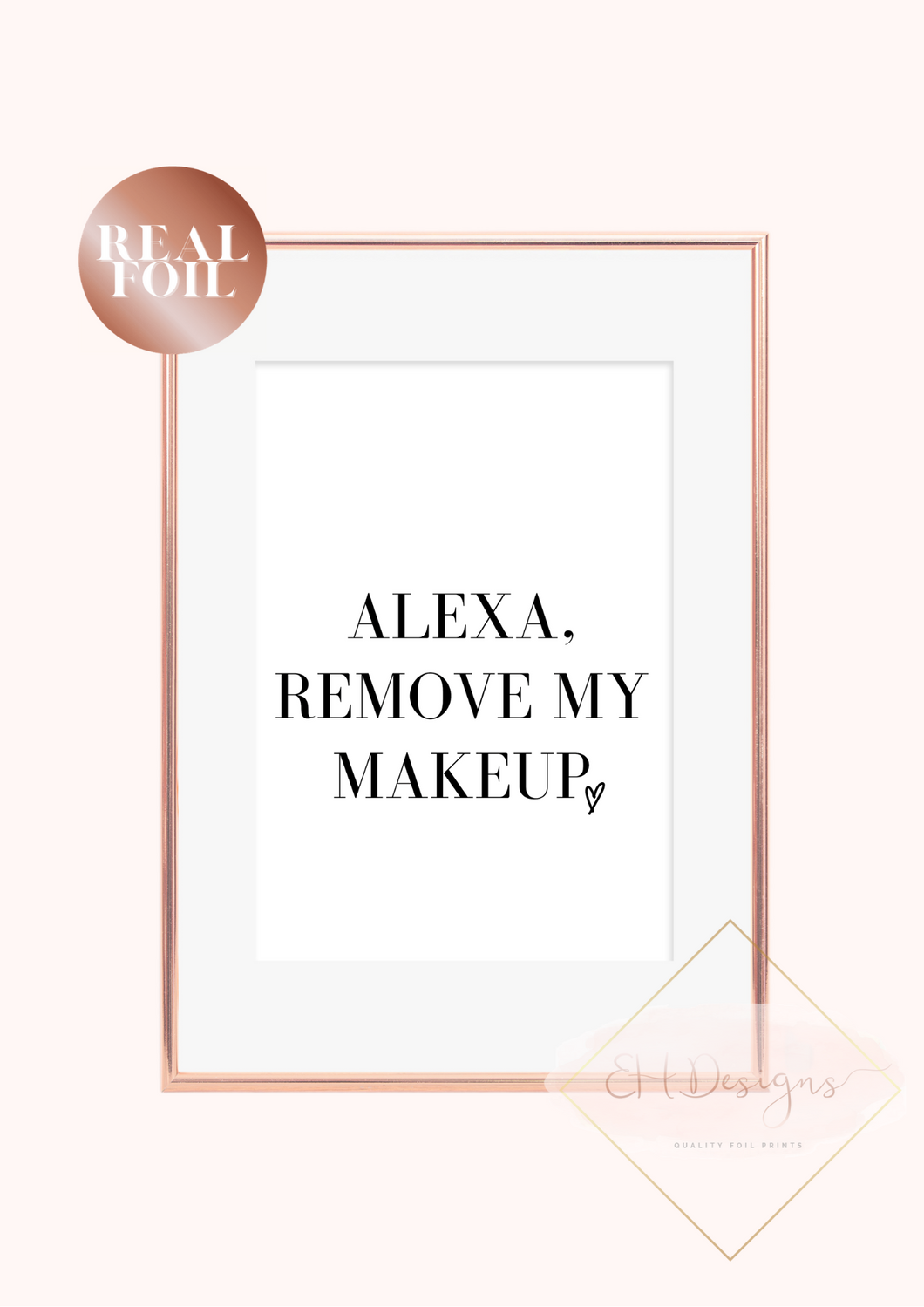 Alexa remove my makeup