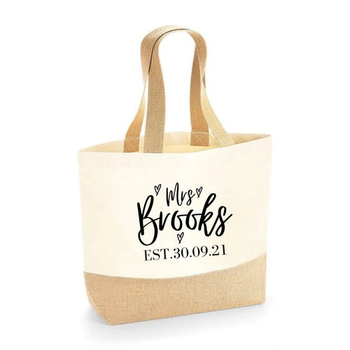 Mrs Bride to Be Tote Bag