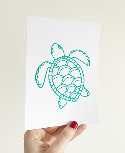 Sea Turtle Print