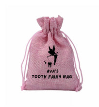Load image into Gallery viewer, Tooth fairy pouch - fairy design