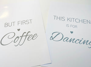 Coffee & Dancing Kitchen Duo