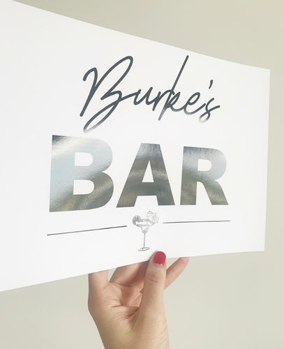 Bar Sign