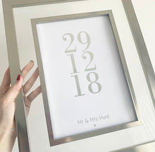Load image into Gallery viewer, Anniversary Date Print