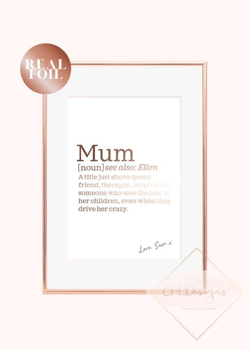 Mum Definition